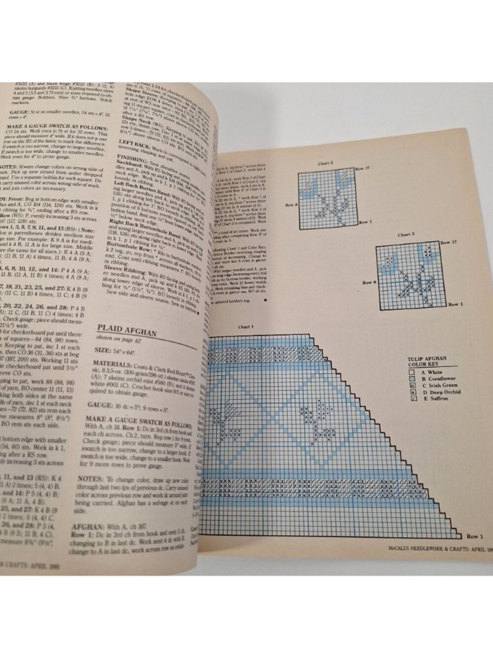 McCalls Needlework Crafts Magazine Lot June October  April 1990 1991 Vintage - Picture 11 of 12
